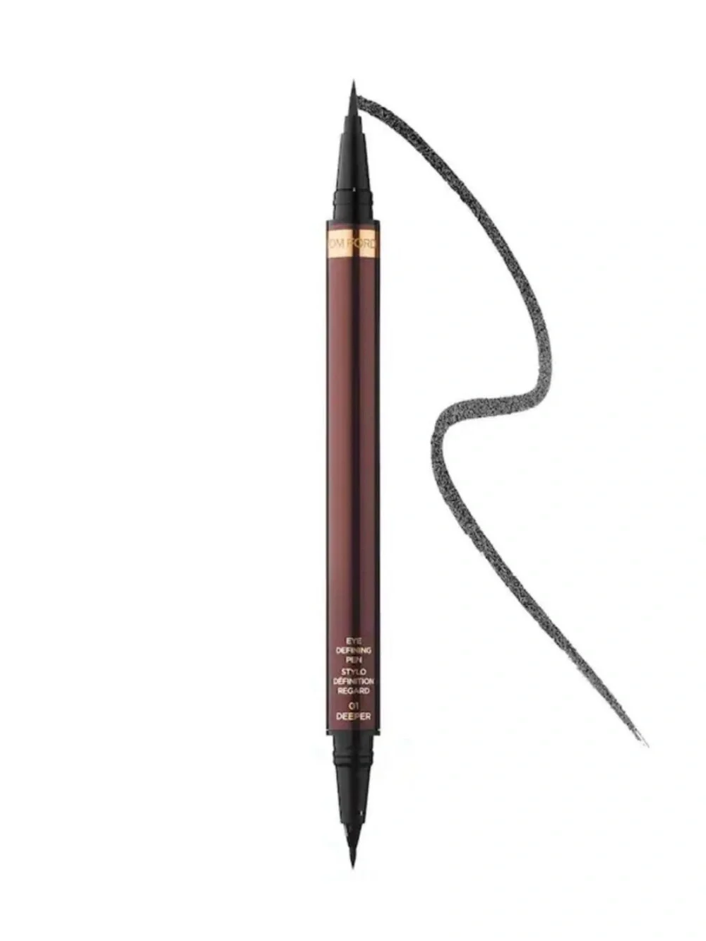 Tom Ford Dual-Ended Eye Defining Pen — Deep Black